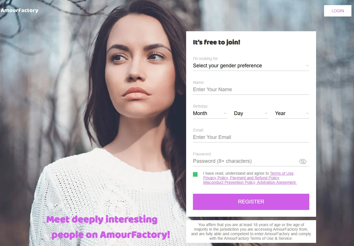 AmourFactory.com Slavic Dating Site Review