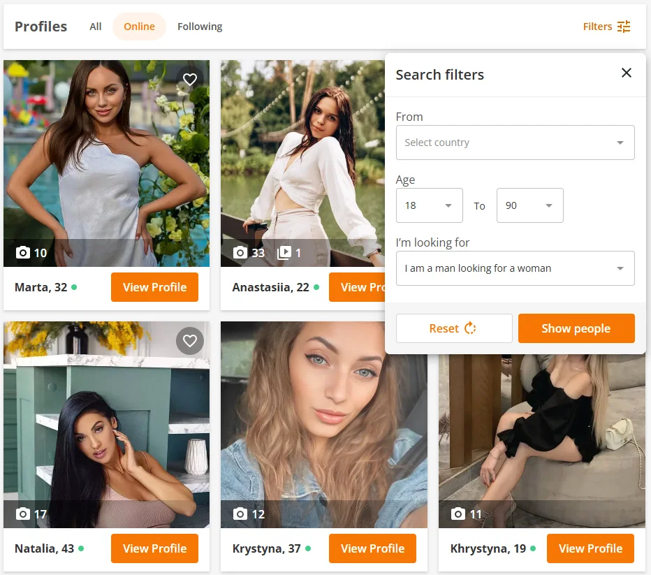 Advanced Search Filters