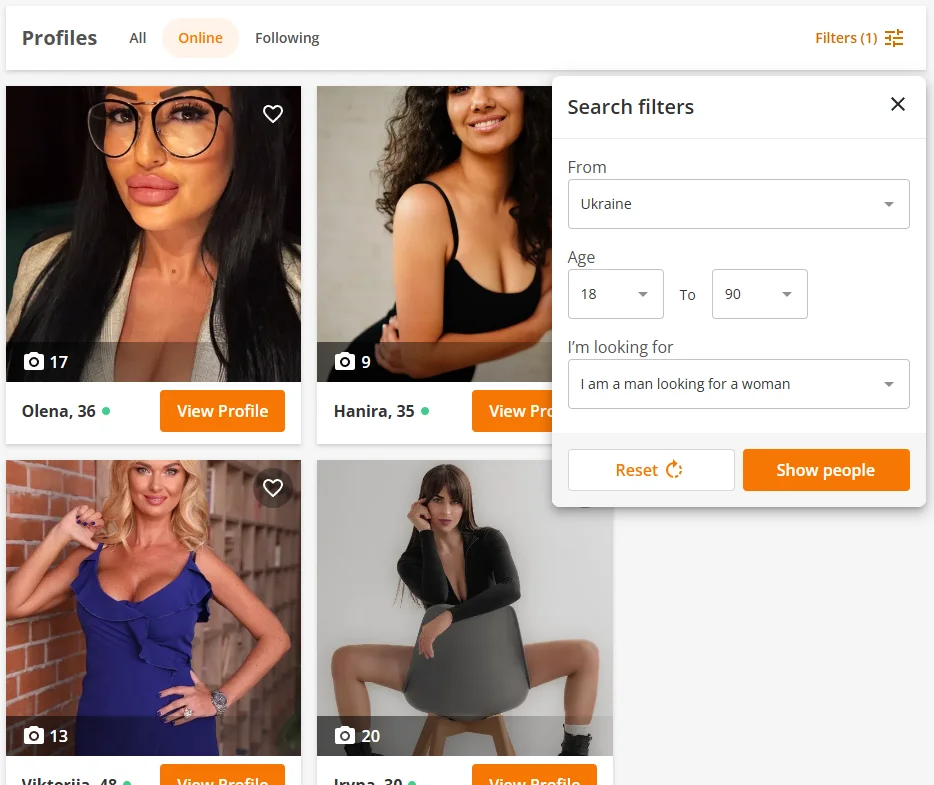 Advanced Search Filters